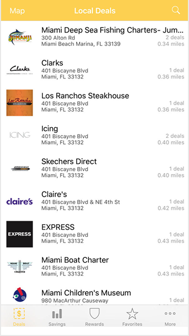 All you need to do is to show the retailer your mobile coupon upon checkout and let the savings begin. The mobile app also provides you with a savings calculator so you can see how your savings have added up.